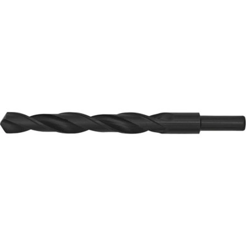 Image of Loops 14 x 160mm HSS Roll Forged Blacksmith Drill Bit - Reduced Shank - 110mm Flute Black
