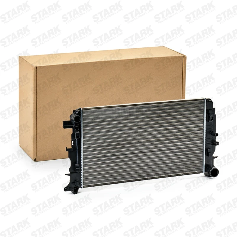 Image of STARK SKRD-0120410 Engine radiator Manual Transmission, Plastic Aluminium Radiator,engine cooling (470)