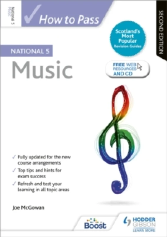 Image of Joe McGowan How to Pass National 5 Music, Second Edition Book Multi unisex