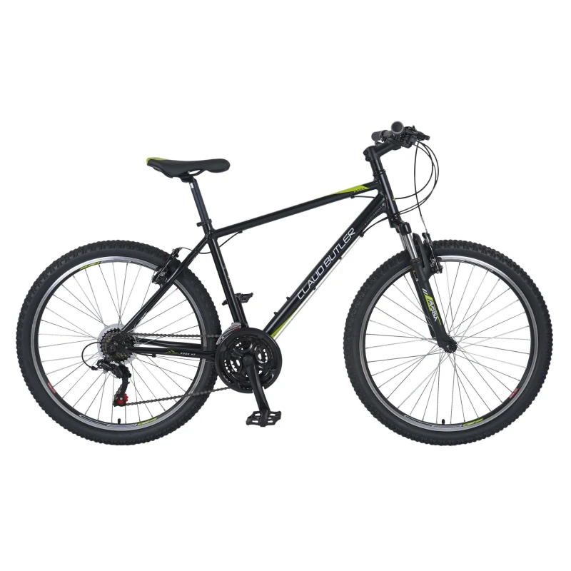 Image of Claud Butler Claud Butler Edge HT Mountain Bike Black/Green unisex 16inc