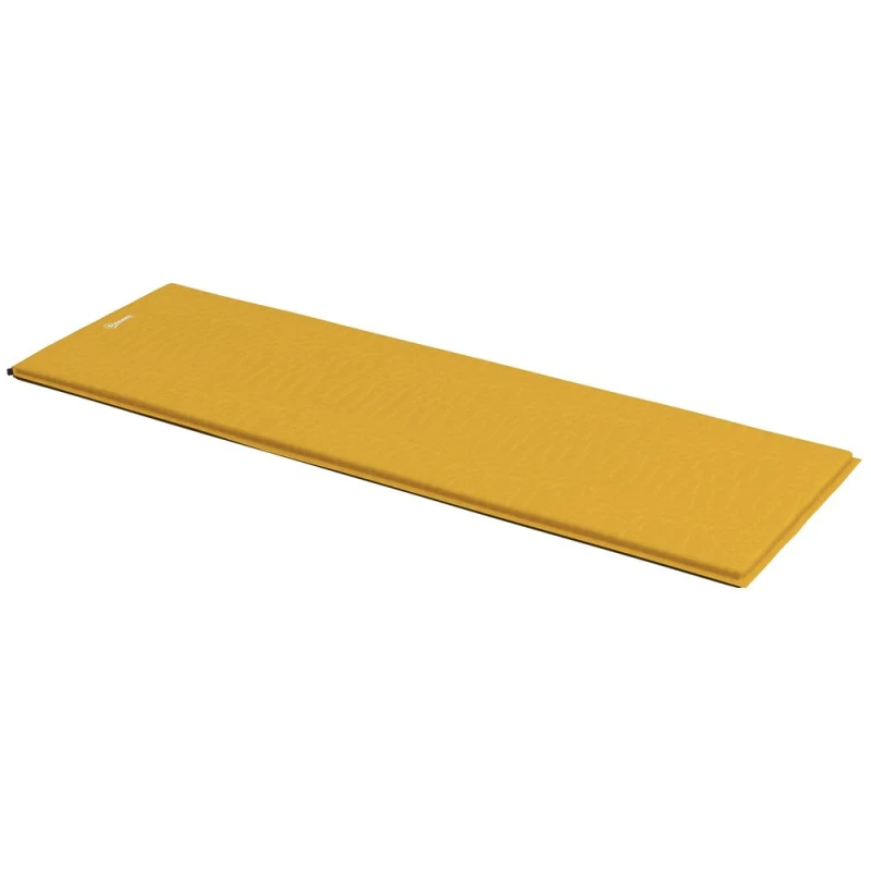 Image of Outsunny Self-inflating Single Sleeping Pad Air Bed w/ Carry Bag, Khaki A20-419V00KK