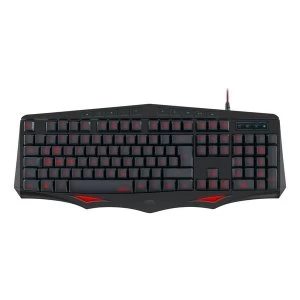Image of Speedlink Lamia Ergonomic Illuminated Gaming Keyboard (UK Layout)
