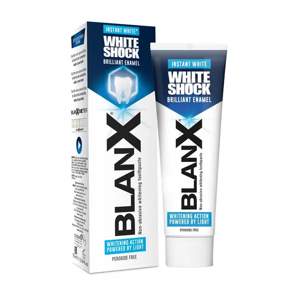 image of Blanx Whie Shock White & Protect Toothpaste 50ml