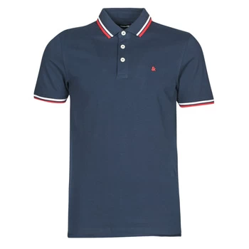 Jack Jones JJEPAULOS mens Polo shirt in Blue - Sizes XXL,S,M,L,XL,XS