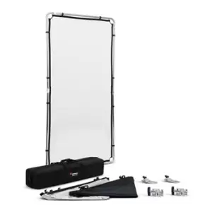Image of Manfrotto Pro Scrim All-in-One Kit 1.1x2m