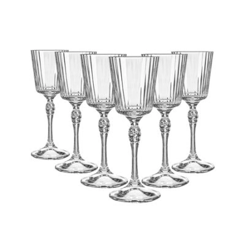 Image of Bormioli Rocco America '20s Liqueur Glasses - 80ml - Clear - Pack of 6 Clear