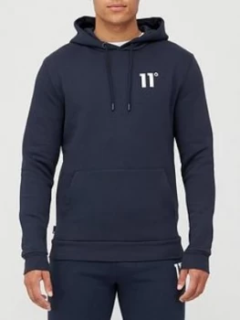 Image of 11 Degrees Core Pullover Hoodie - Navy