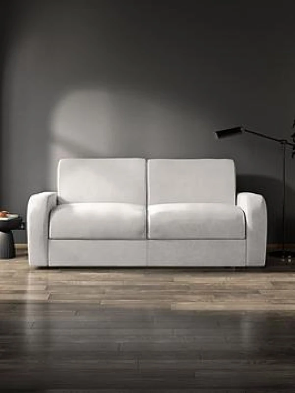 Image of Jay-Be Deco Sofa Bed With E-sprung™ Mattress - Three Seater - Luxe Velvet Royal, Blue A5153179