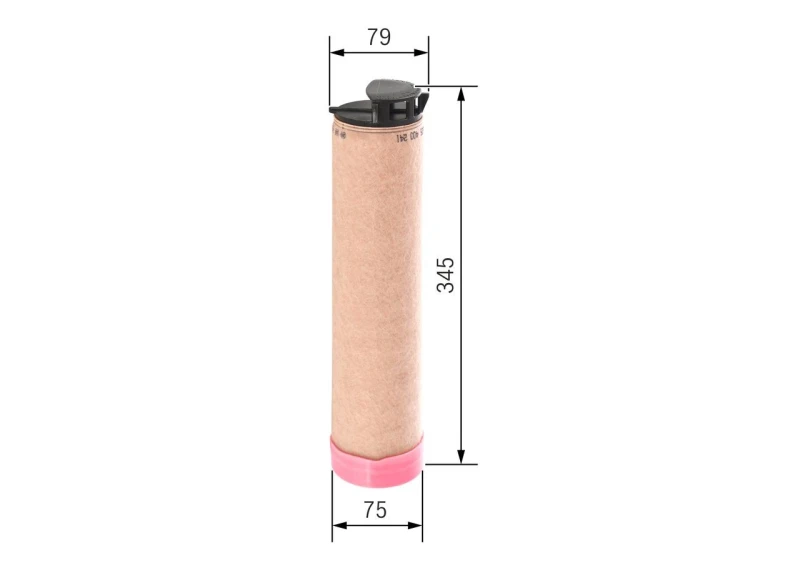 Image of Bosch F 026 400 241 Secondary Air Filter Secondary Air Filter (2470)
