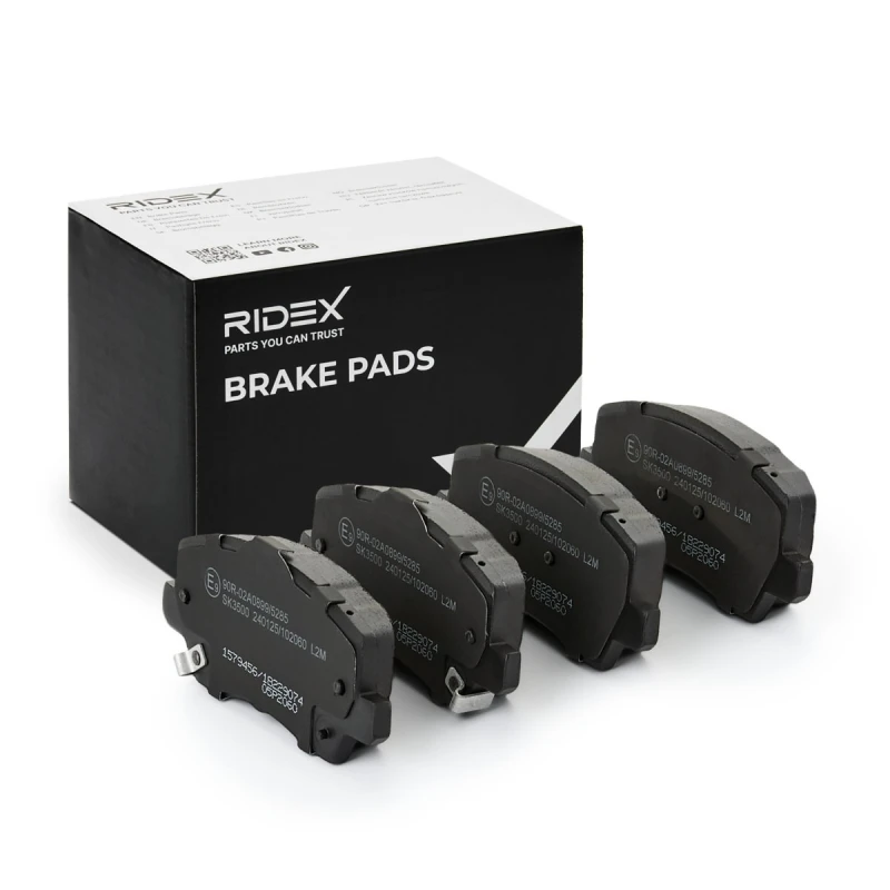 Image of RIDEX Brake pad set RIDEX 402B1873