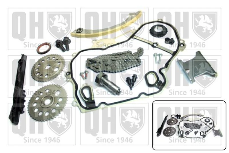 Image of QUINTON HAZELL Timing chain kit QUINTON HAZELL QCK105
