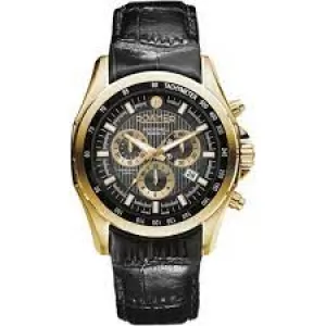 Image of Mens Roamer 220837 48 55 02 Rockshell Mark III Black Dial Chronograph Wrist