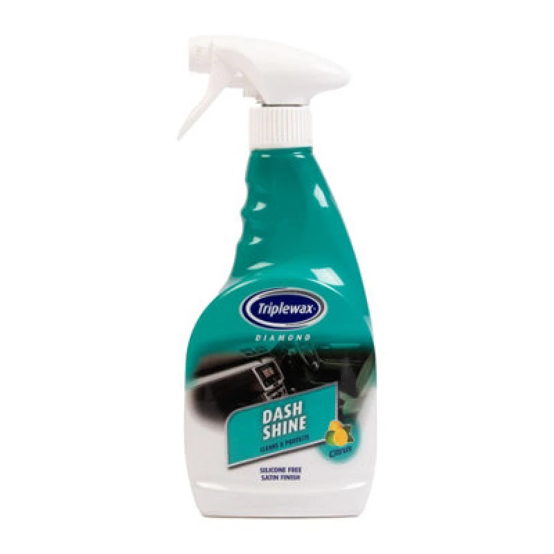 Image of Triplewax Car Dash Shine Valet Interior Plastic Trim Satin Finish 500Ml
