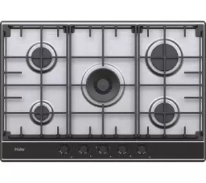 image of HAIER HAHG74S2X 75cm Gas Hob - Stainless Steel