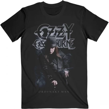 Image of Ozzy Osbourne - Ordinary Man Standing Unisex X-Large T-Shirt - Black