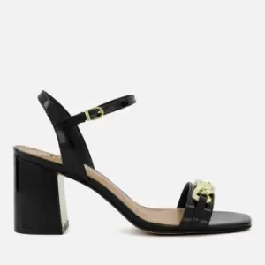 Image of Dune Womens Manual Block Heeled Sandals - Black - UK 4