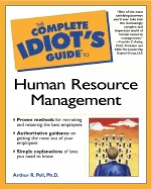Image of complete idiots guide to human resource management