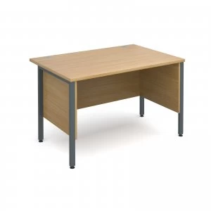 Image of Maestro 25 GL Straight Desk With Side Modesty Panels 1200mm x 800mm -
