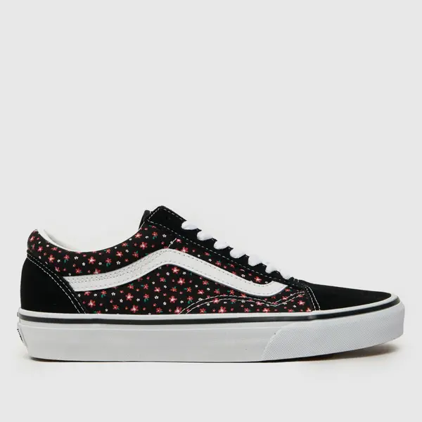 Image of Vans old skool trainers in Black multi Black Multi UK 5 (EU 38)