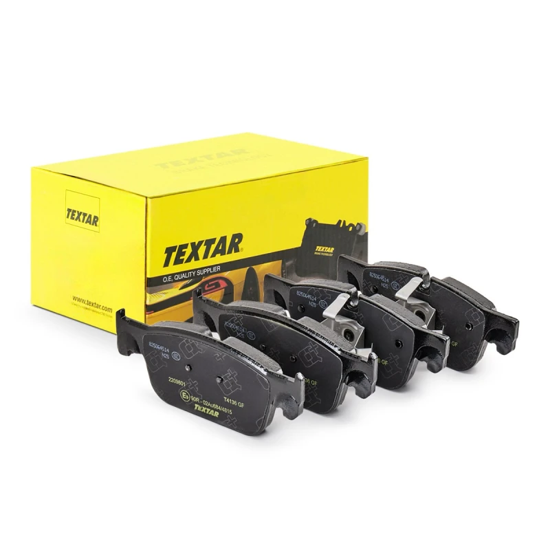 Image of TEXTAR 2209801 Brake pad set Q+ prepared for wear warning indicator Brake Pad Set,disc brake (402)