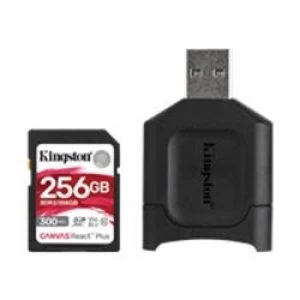 Image of Kingston 256GB SDXC React Plus Card
