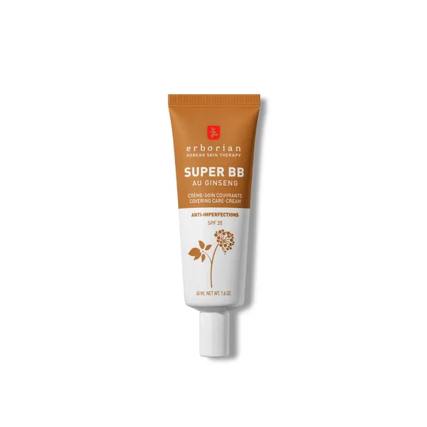 Erborian Super BB BB cream for perfecting even skin tone SPF 20 shade Caramel 40ml