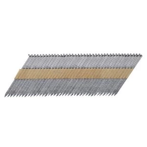 Image of DEWALT DNPT31R90 Galvanised 33° Angle Ring Shank Nails 3.1 x 90mm (Pack 2200)