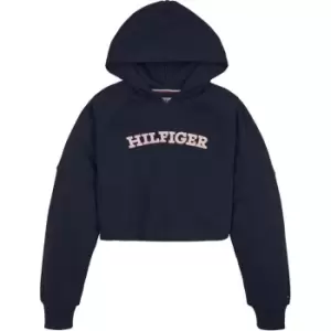 image of Tommy Hilfiger Monotype Hoodie - Blue