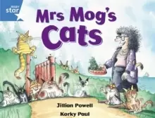 Image of Rigby Star Guided 1 Blue Level: Mrs Mog's Cats Pupil Book (single)