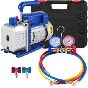 Image of 4cfm Vacuum Pump Hvac Refrigeration R134a R502 R22 R12 1/3hp Manifold Tester A/c