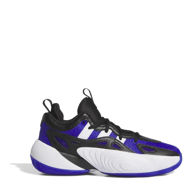 Image of adidas Kids Trae Unlimited Basketball Trainers Lucid Blue male 5 (38)