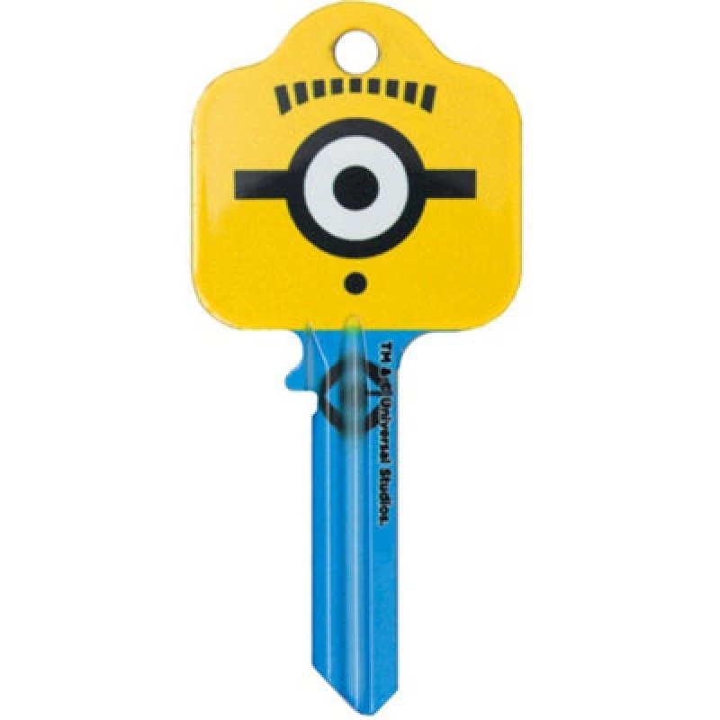 Image of Despicable Me Minion Door Key Yellow/blue (One Size)