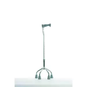 Image of Nrs Healthcare Tetrapod Walking Stick With Small 4 Leg Base