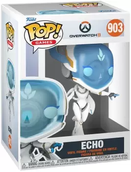 image of Overwatch 2 - Echo vinyl figurine no. 903 Funko Pop! multicolor