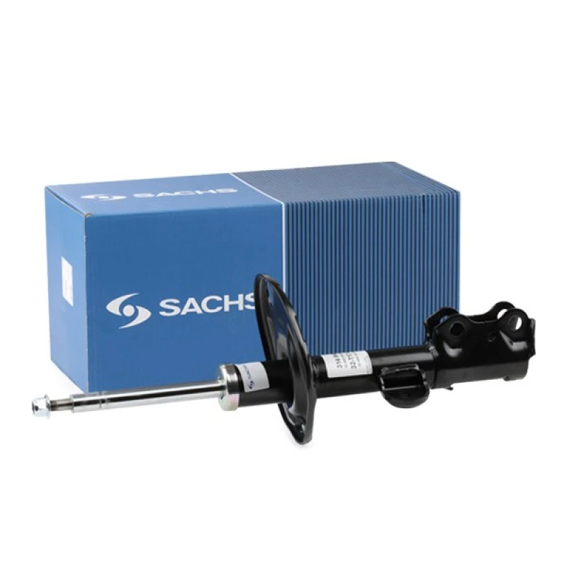 Image of SACHS 314 844 Shock absorber Front Axle Left, Gas Pressure, Twin-Tube, Suspension Strut, Top pin Shock Absorber (854)