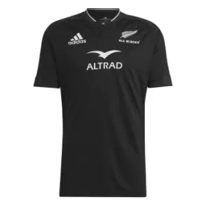 Image of adidas New Zealand All Blacks Home Shirt 2022 2023 Mens - Black