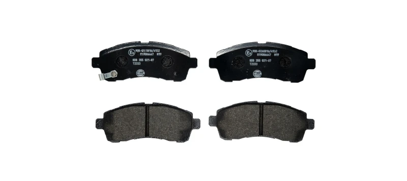 Image of HELLA Brake pad set HELLA 8DB 355 021-871