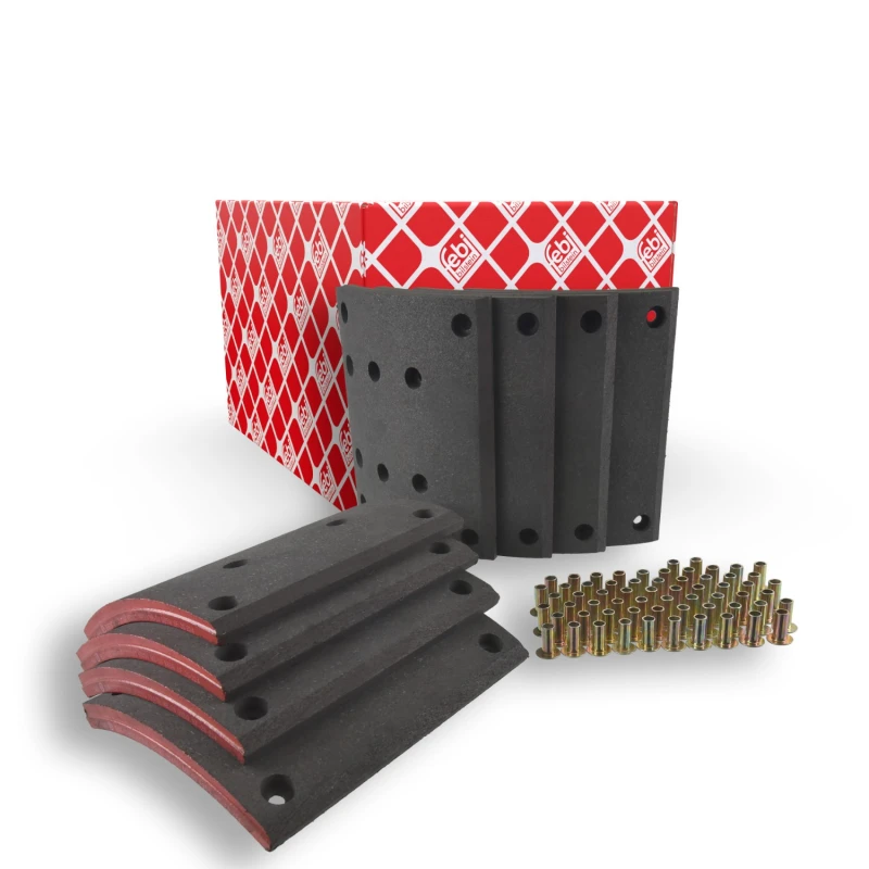 Image of Brake Lining, drum brake FEBI BILSTEIN 172083