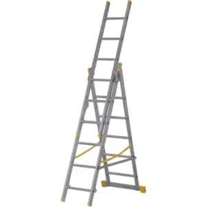 image of Youngman COMBI 100 4 Way Combination Ladder 3.4m