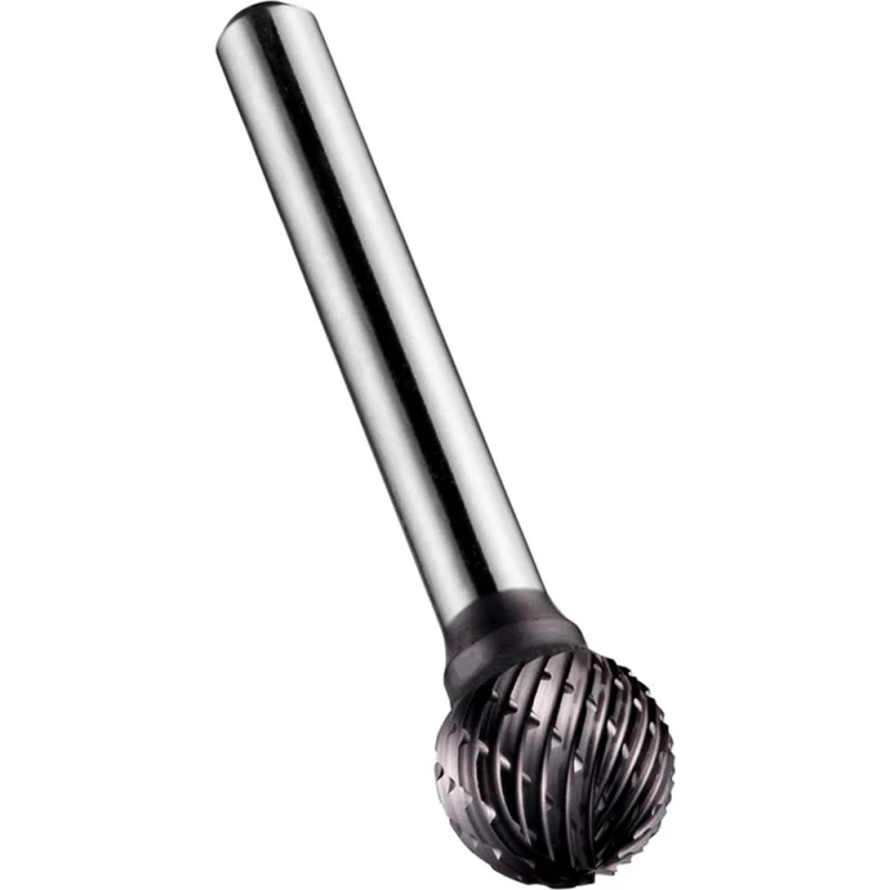 Image of Dormer P807C TiAlN Ball Carbide Burr P807C8.0X6.0 Diameter Cut: 8mm