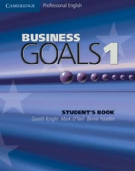 Image of Business Goals. 1 Students Book by Gareth Knight Paperback