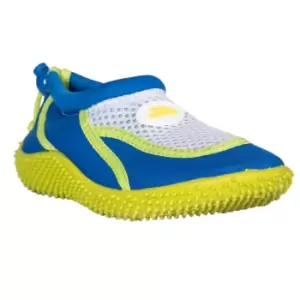 Image of Trespass Childrens Boys Squidder Slip On Aqua Shoes (1 Youth UK) (Blue)