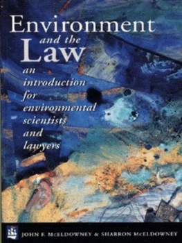 Image of Environment and the Law by Dr John F. Mceldowney Book