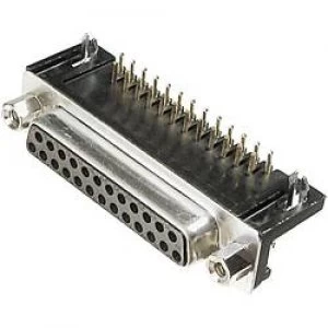 Image of D SUB receptacles 90 Number of pins 9 Soldering ASSMANN WSW