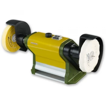 Image of Proxxon PM 100 Polishing Machine 240V - Muslin Polishing Wheel - 28000