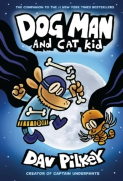 Image of Dog Man 4: Dog Man and Cat Kid Paperback / softback