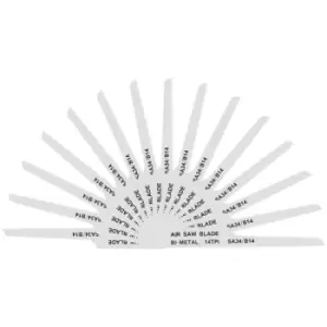 Image of Sealey SA34/B1415 Air Saw Blade 14tpi - Pack of 15