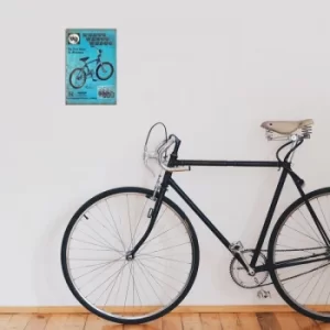 Image of Bmx Multicolor Decorative Metal Wall Accessory