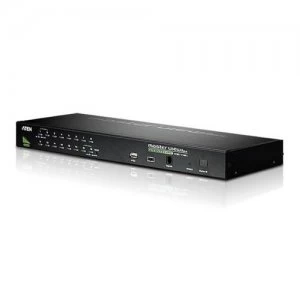 image of Aten CS1716A KVM switch Rack mounting Black