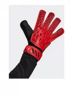 Image of adidas Predator Training Goalkeeper Gloves, Red/Orange/Black, Size 11, Men